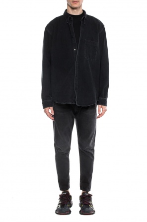 Koszula jeansowa z logo, zdjęcie 2 Koszula jeansowa z logo od Balenciaga